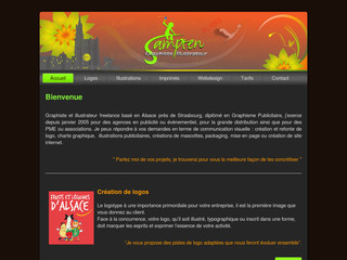 Aperçu visuel du site http://www.design-creation-logos.com