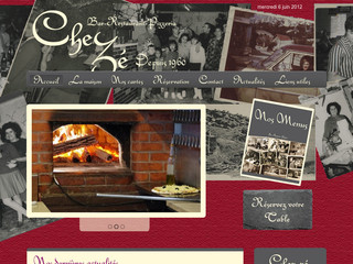 Aperçu visuel du site http://www.chez-ze.com