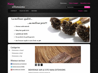 Aperçu visuel du site http://www.extension-cheveux-nana.fr/ Aperçu visuel du site http://www.extension-cheveux-nana.fr/