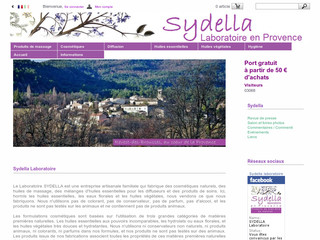 Sydella Laboratoire - Huiles essentielles - Leshuilesessentielles.eu