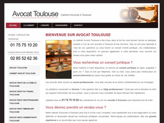 Avocat à Toulouse - Avocat-toulouse- cabinet.fr