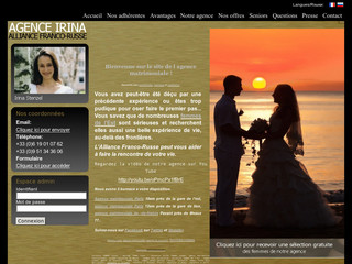Aperçu visuel du site http://www.alliance-franco-russe.com