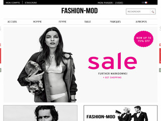 Aperçu visuel du site http://fashion-mod.com