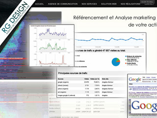 Aperçu visuel du site http://www.rgdesign.fr/
