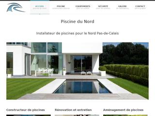 Aperçu visuel du site http://piscinedunord.fr