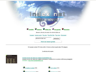 Directory Index-net: annuaire de recherche Directory Index-net: annuaire de recherche