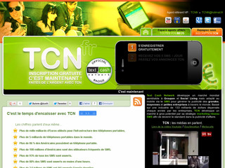Aperçu visuel du site http://tcn-fr.com