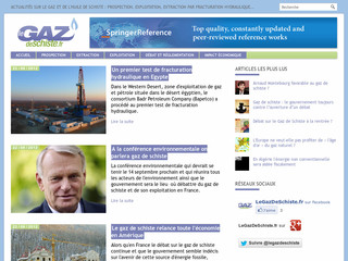 Aperçu visuel du site http://www.legazdeschiste.fr