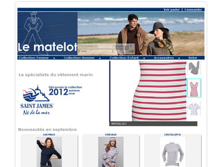 Vêtements marins St James mode marine - Lematelot.com