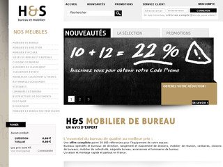 Aperçu visuel du site http://www.bureau-et-mobilier.com