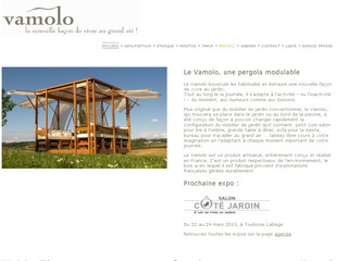 Aperçu visuel du site http://www.vamolo.com