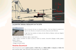 Aperçu visuel du site http://www.eau-a-la-bouche.com/