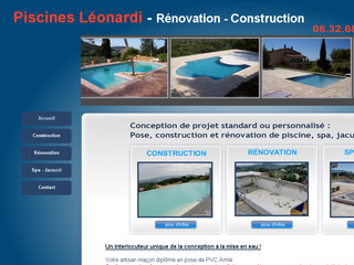 Piscines Léonardi, Rénovation et Construction - PACA - Piscinesleonardi.com