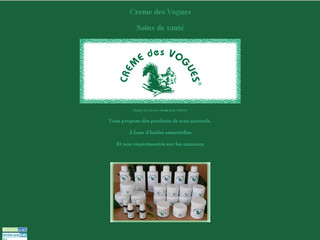 Crèmes des Vogues - Produits Naturels - Cremedesvogues.be Crèmes des Vogues - Produits Naturels - Cremedesvogues.be