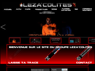 Leza'colites - Site officiel du groupe et label de musique rap Leza'colites - Leza-colites.com