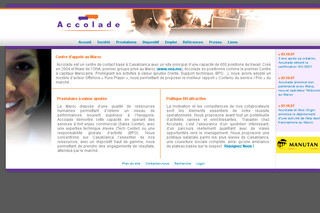 Accolade-center.com - centre d'appels Maroc