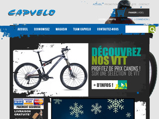 Capvelo.fr - Magasin de vente en ligne vélo VTT BMX trial Capvelo