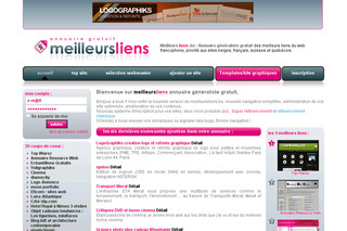 Aperçu visuel du site http://www.meilleursliens.be