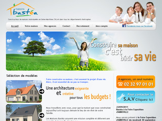 Aperçu visuel du site http://www.bastea.fr