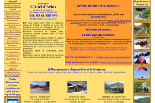 Aperçu visuel du site http://www.abriarlos.fr