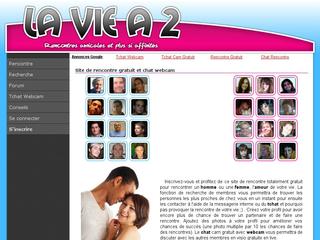 Laviea2.fr : rencontre et chat webcam