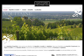 Frenchvineyards.fr - Aquitaine Propriétés - French Vineyards