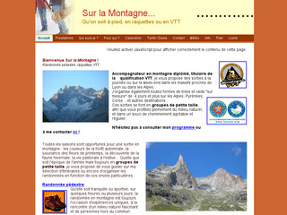 Sur la montagne...Randonnée, raquettes, VTT - Sur-la-montagne.fr