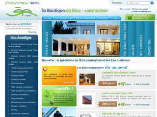 Aperçu visuel du site http://www.nouvel-er.com/