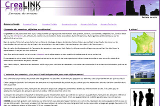 Aperçu visuel du site http://www.annuaire-annuaires.eu