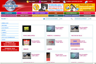 Aperçu visuel du site http://www.promodif-pro.com
