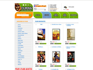 Aperçu visuel du site http://www.filmokaz.ch
