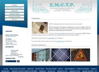 EMCTP : travaux publics, Jouarre 77, Ile de France - Emctp.com
