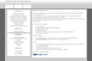 Pasiciel.com - Le site de Nicolas Pasiciel, géographe cartographe Pasiciel.com - Le site de Nicolas Pasiciel, géographe cartographe