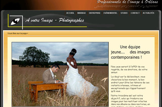Aperçu visuel du site http://www.photographes-orleans.com