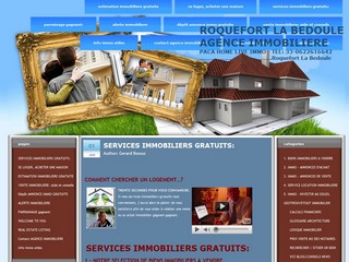 Aperçu visuel du site http://www.pacahomelive.fr