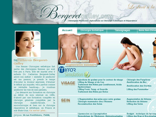Aperçu visuel du site http://www.bergeretgalley.com/