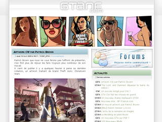 Aperçu visuel du site http://www.gtanf.com