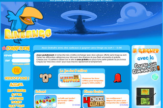 Aperçu visuel du site http://www.binbango.com