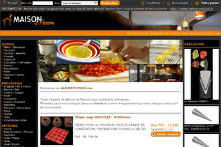 Maisonetpassion.com - Maison et passion : Matériel et Accessoires Cuisine de A à Z