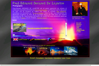 Aperçu visuel du site http://www.delajartre.com