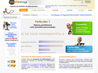 Aperçu visuel du site http://www.kochise.net