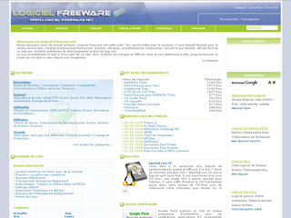 Aperçu visuel du site http://www.logiciel-freeware.net/
