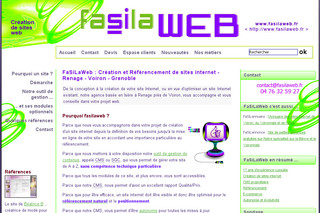 Création site Internet Voiron - Fasilaweb.fr