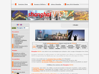 Aperçu visuel du site http://www.shanghaivista.com