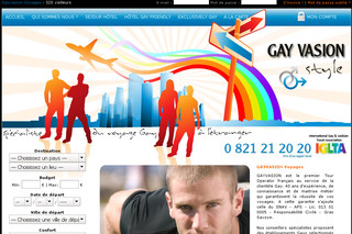 Gayvasion.com - Gay'vasion, Voyages et vacances Gay Gayvasion.com - Gay'vasion, Voyages et vacances Gay