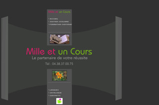 MilleEtUnCours sur Milleetuncours.com - Formation continue