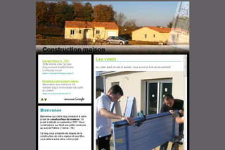 Aperçu visuel du site http://www.construction-maisons.info