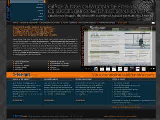 1-ter-net.com - Création site Internet et site marchand à Nantes