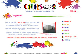Colors City, peinture, traitement de surface métal - Colors-city.fr