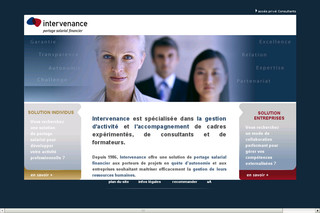 Aperçu visuel du site http://www.isalariat.fr/